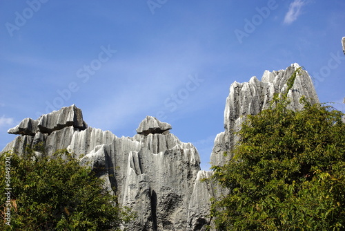 Shilin Stone Forest in Kunming, Yunnan, China 