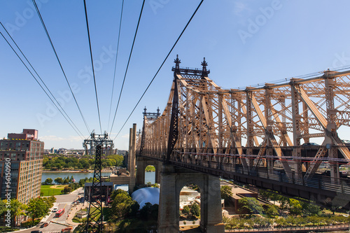 Billede på lærred Ed Koch Queensboro Bridge and the Funicular