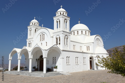 Monastère Christos tou Dassous, île de Paros, Grèce