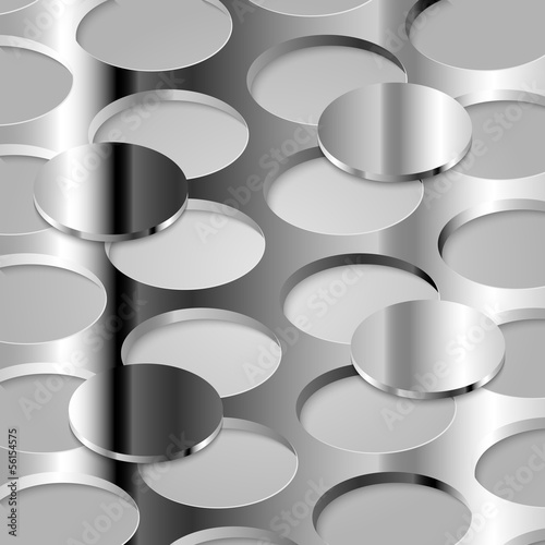 Metallic background.