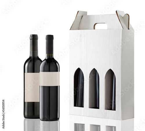 Wallpaper Mural Wine gift box Torontodigital.ca