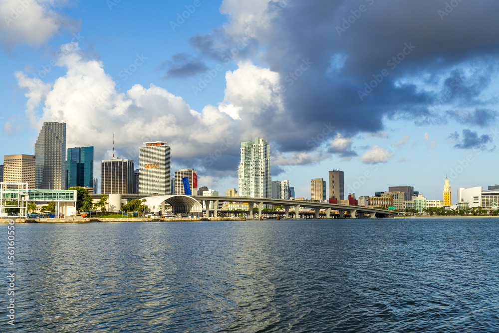 Naklejka premium panoramę Miami