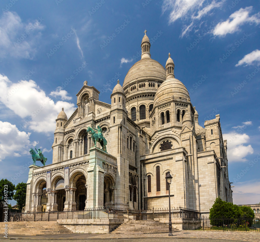 The Basilica of the Sacred Heart of Paris - France