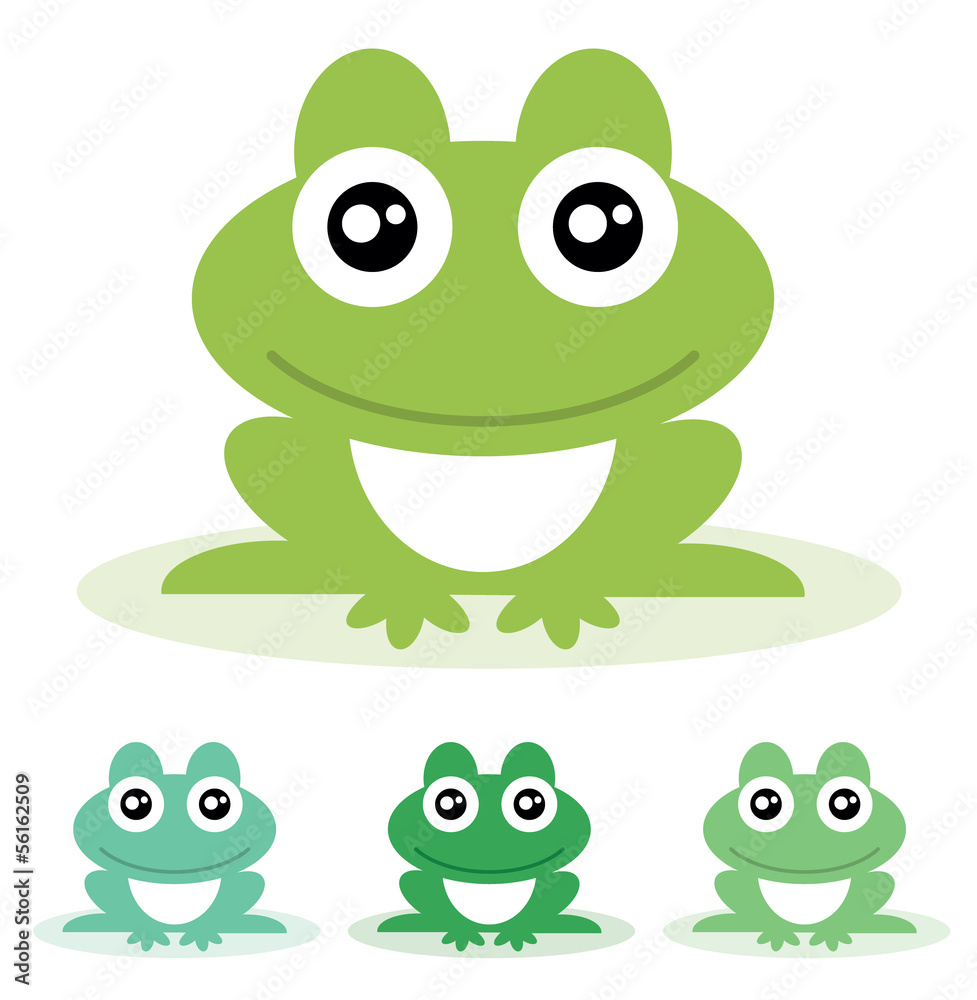 Frog. Vector illustration. Frog. Vector illustration.