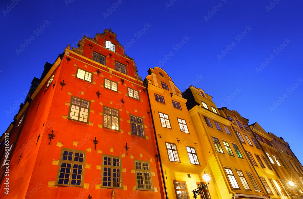 Fototapeta premium .Stockholms old city