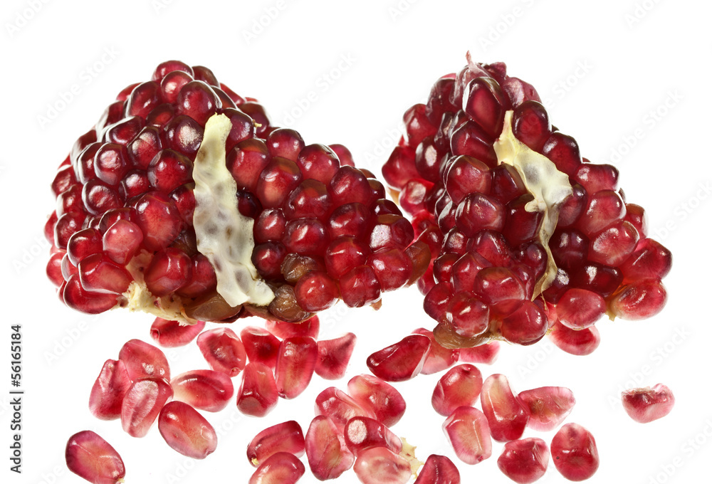 Ripe pomegranate fruit Ripe pomegranate fruit