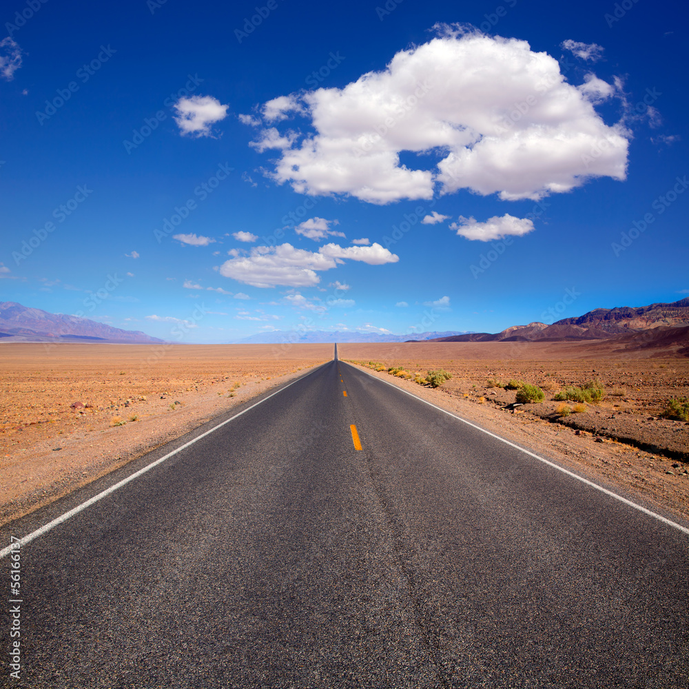 Badwater road Death Valley National Park California