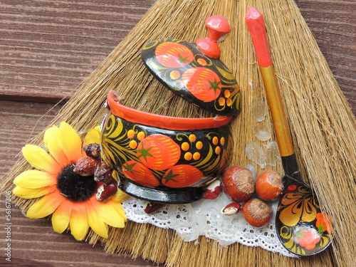 предметы, гигиена, веник,