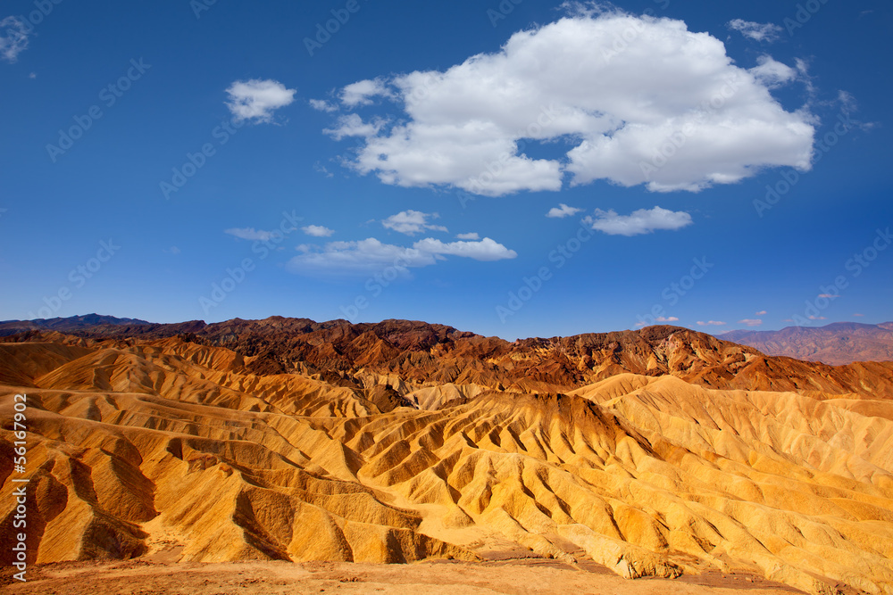 Fototapeta premium Death Valley National Park California Zabriskie point