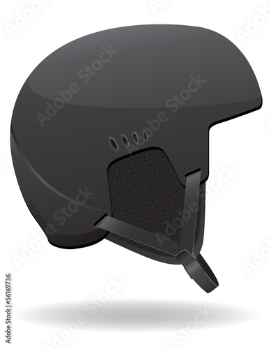 helmet for snowboarding vector illustration