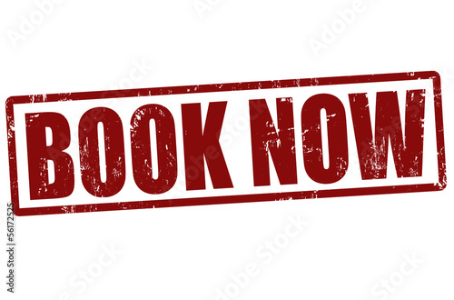 Book now stamp