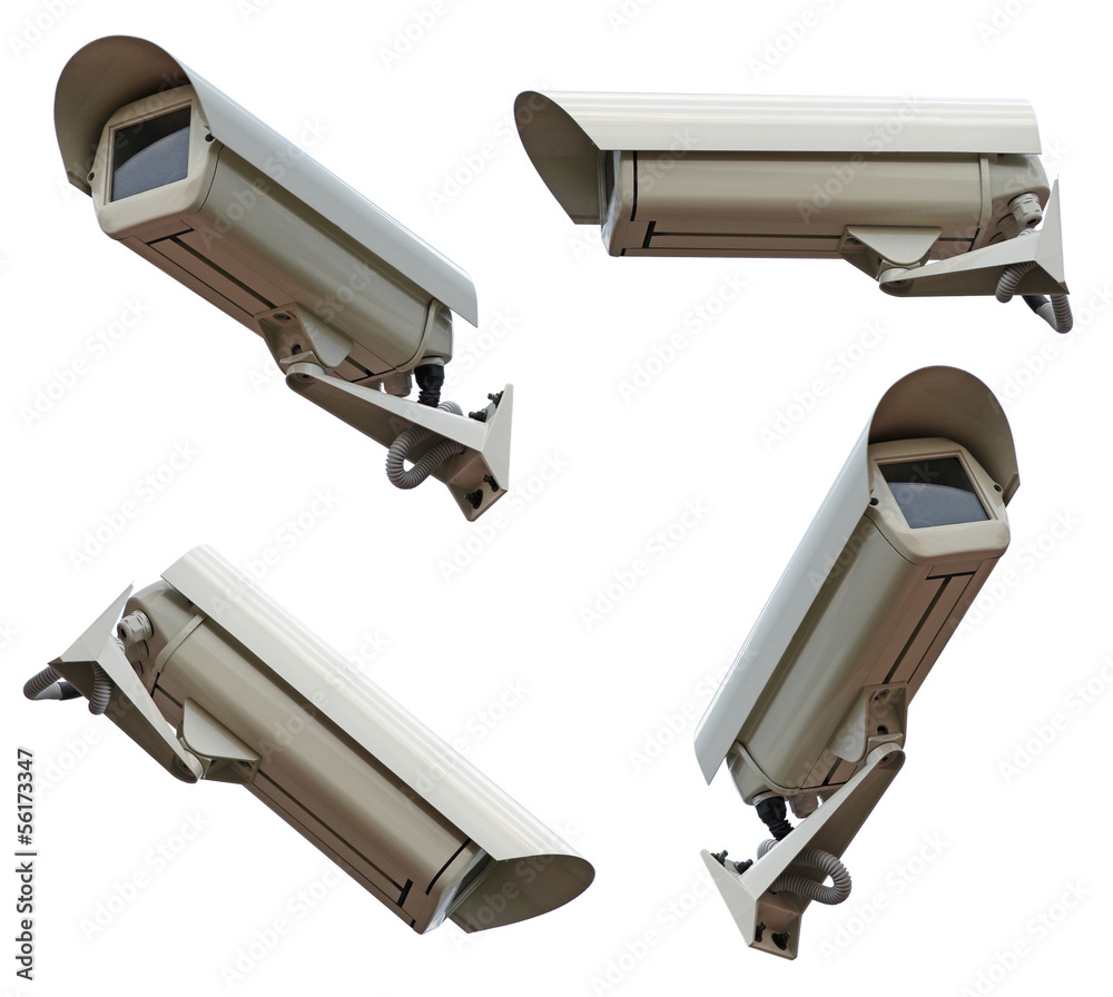 security cameras camera on white background security cameras camera on white background