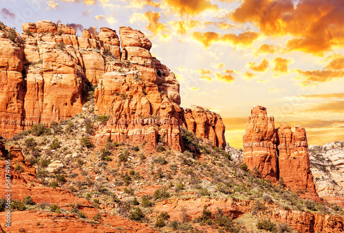 chimney rock in Red Rock photo