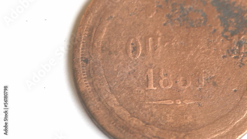 old Russian coin