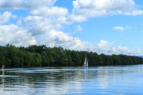 Sailing at Augusta Raurica in Basel photo