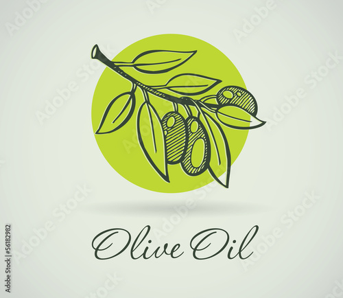 Hand-Drawing Olive