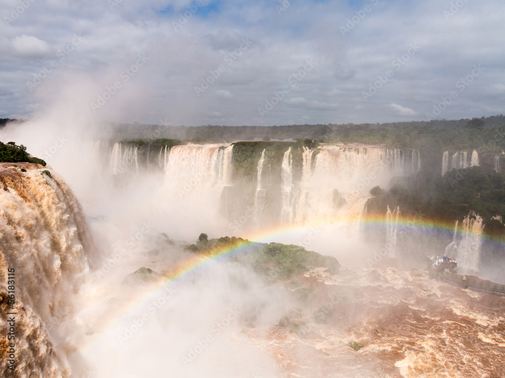 Waterfall at Iguassu Falls