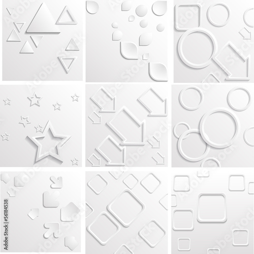 Abstrakte geometrische Gestaltung