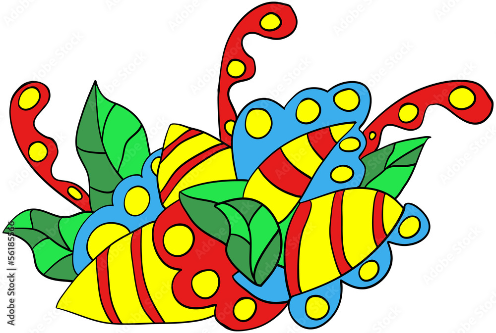 Obraz premium Decorative element isolated