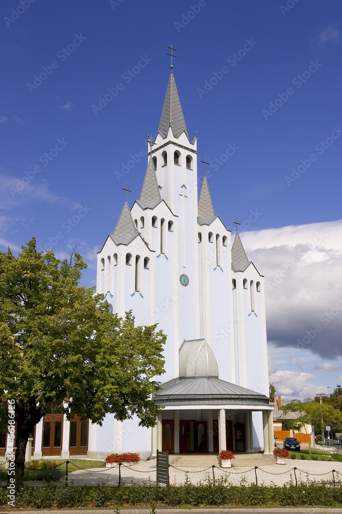 church in Heviz, Hungary