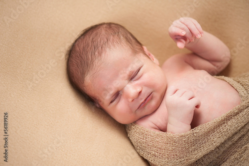 A Fussy Newborn Baby Boy