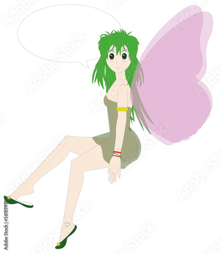 fatina in stila manga