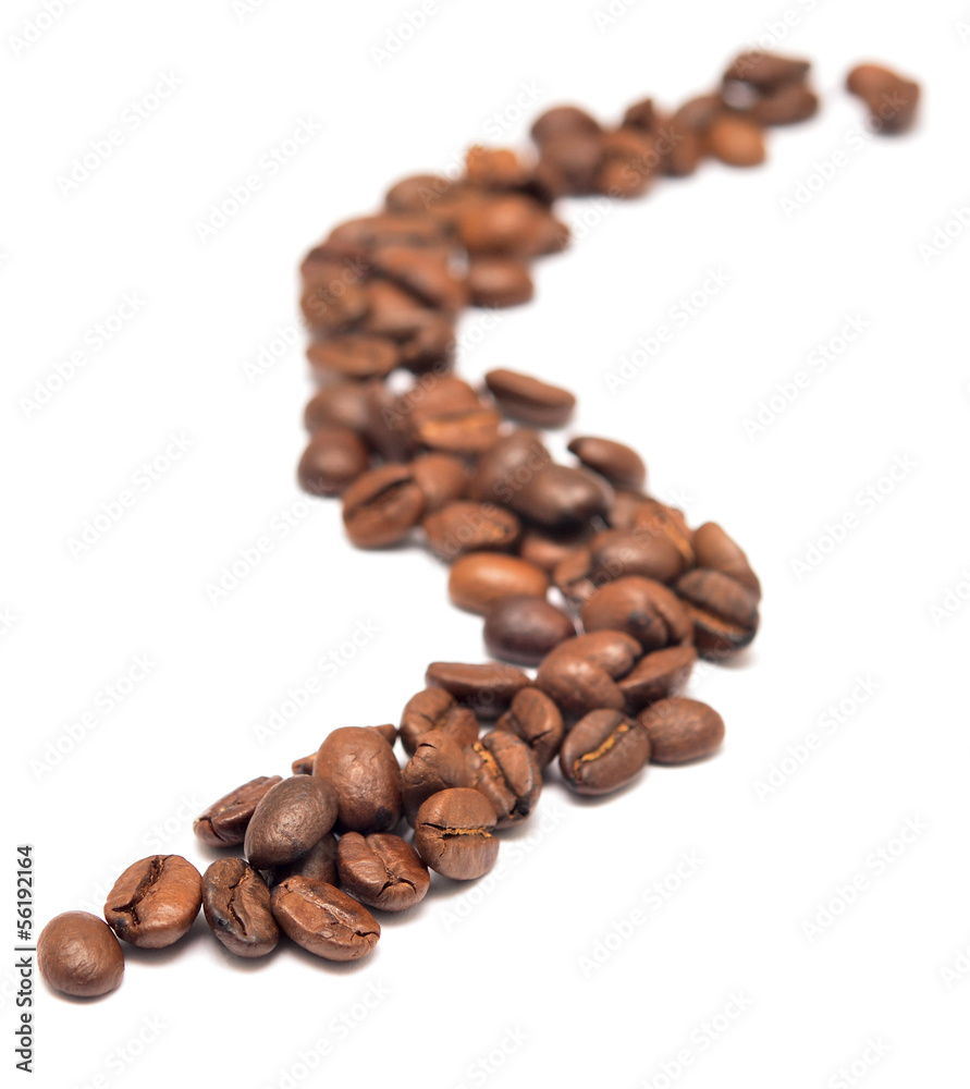Naklejka premium coffee beans