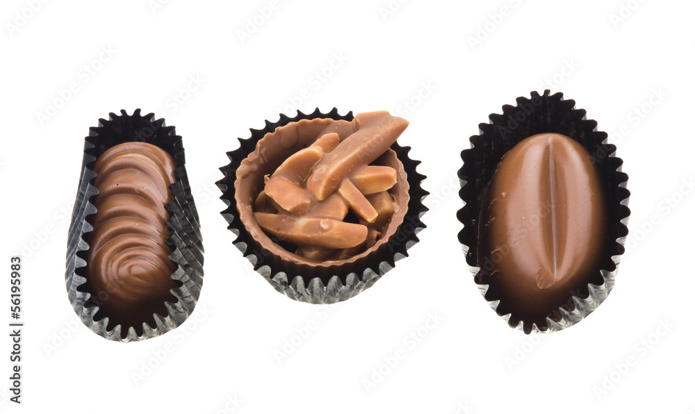 chocolate assorted with background chocolate assorted with background