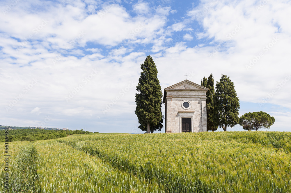 Chapel in San Quirico d'Orcia Tuscany