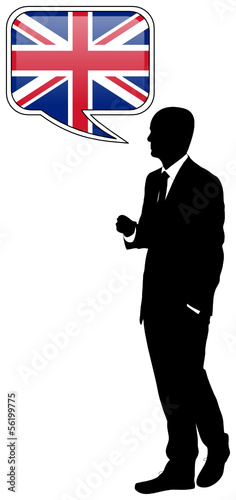 Business Man Talking English