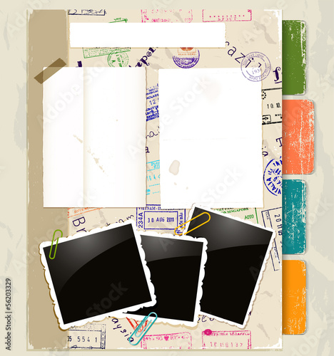 Website template.