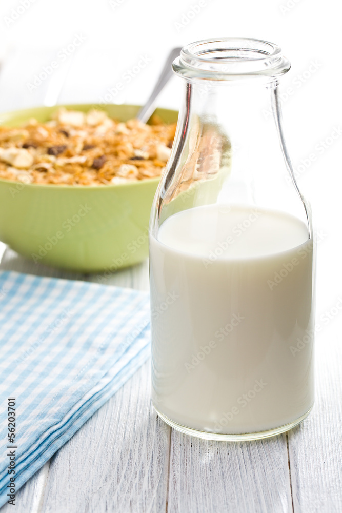 milk in jar milk in jar