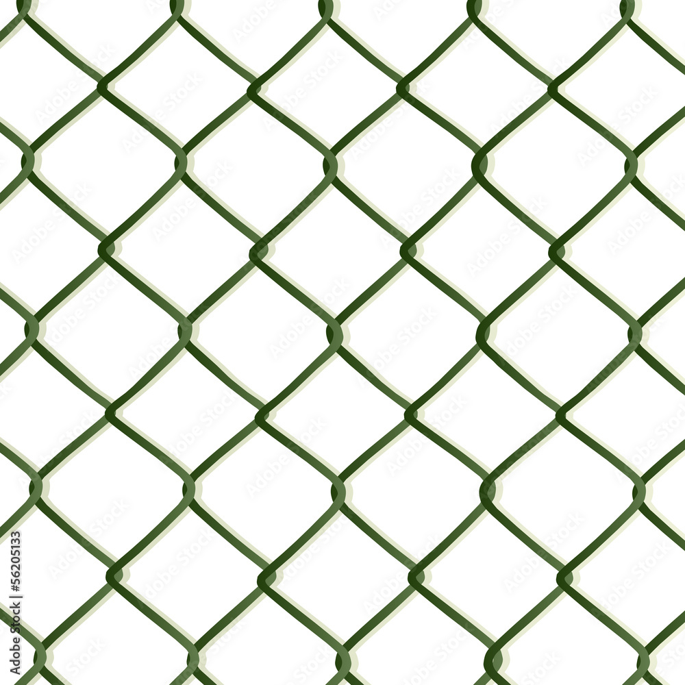 Fototapeta premium Wired fence vector abstract background