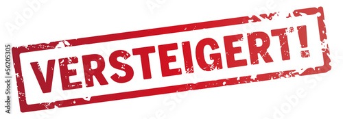 roter stempel versteigert