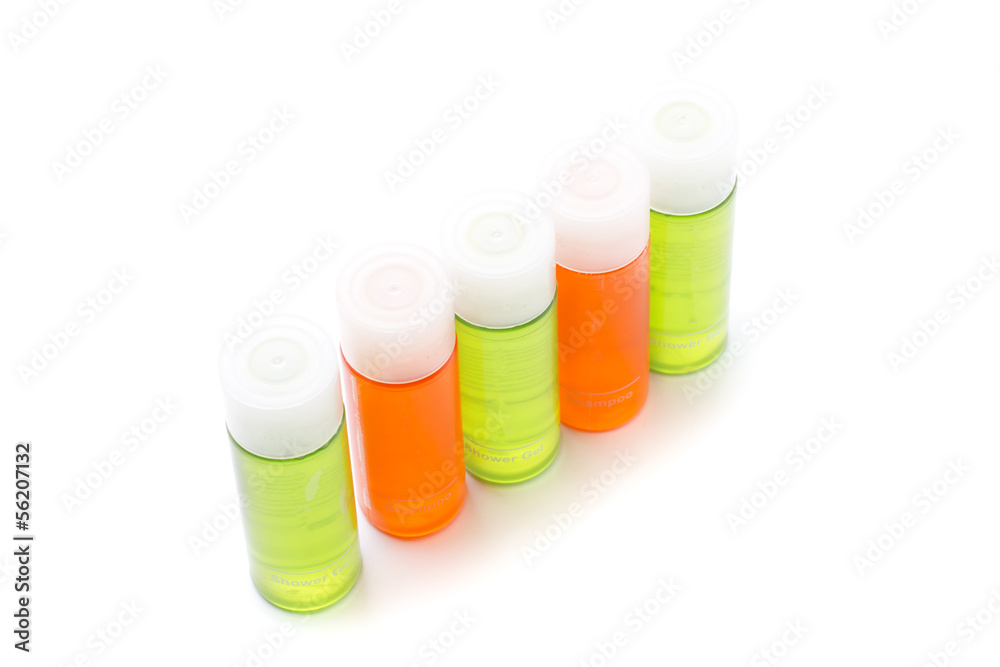 orange and green gel