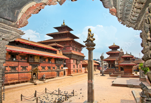 Photos Mani Keshar Chowk at Durbar Sqaure in Patan city,  Nepal.