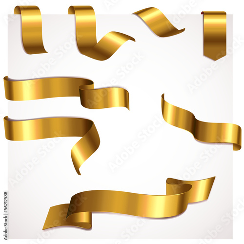 Bänder Set Gold