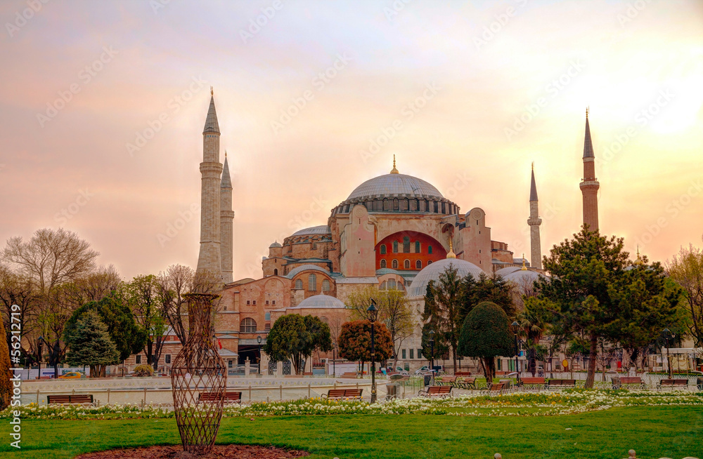 Hagia Sophia in Istanbul, Turkey