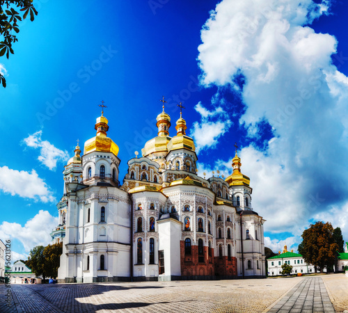 Obraz na płótnie Kiev Pechersk Lavra monastery in Kiev, Ukraine w salonie
