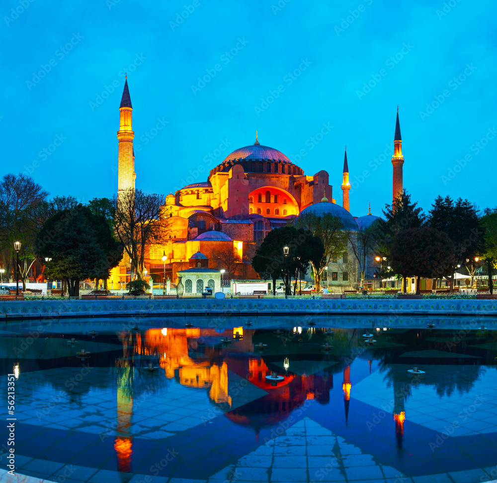 Hagia Sophia in Istanbul, Turkey