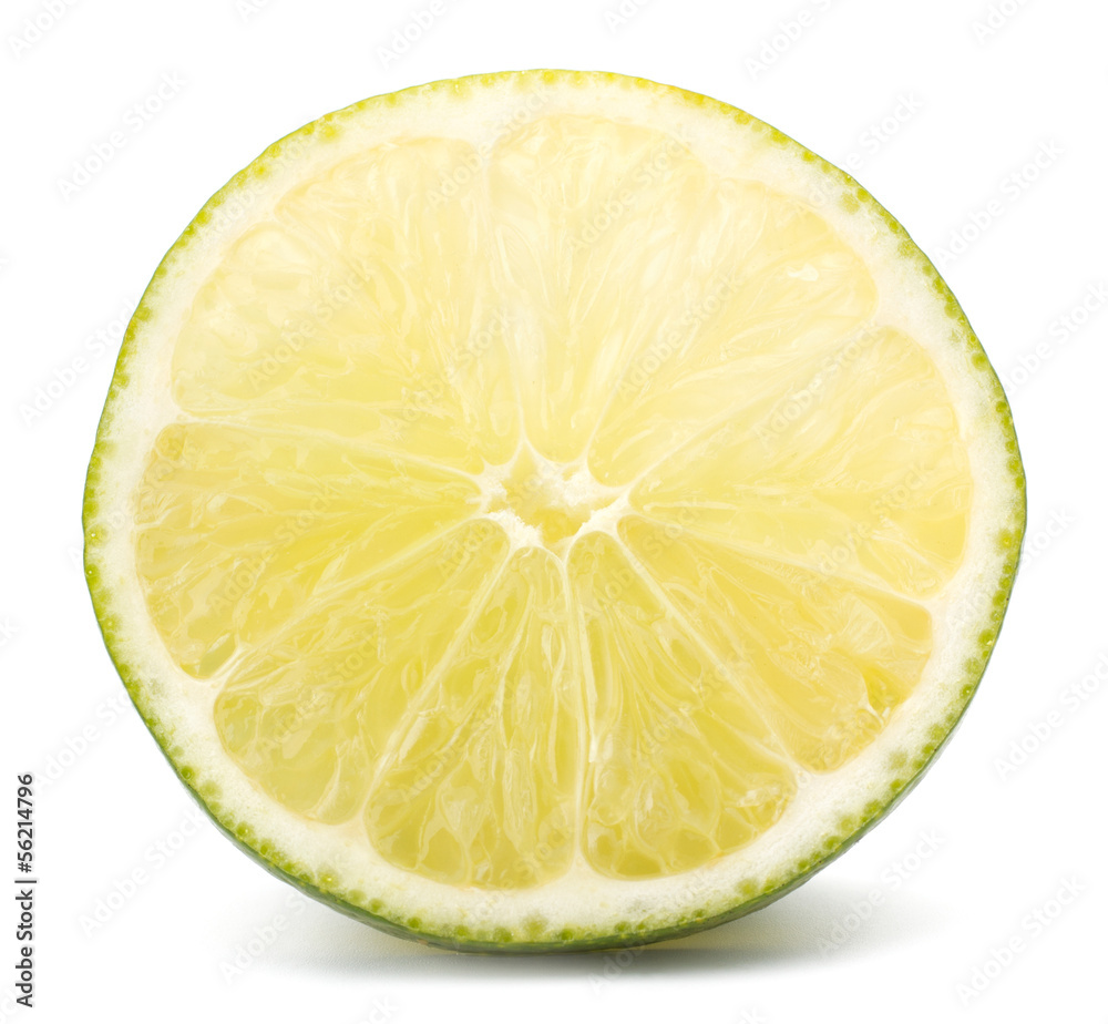 Fresh lime fruit Isolated on white background Fresh lime fruit Isolated on white background