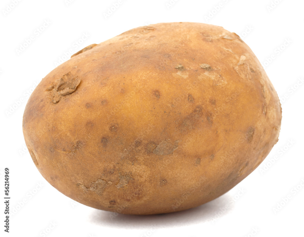 New Potatoes isolated on white background New Potatoes isolated on white background
