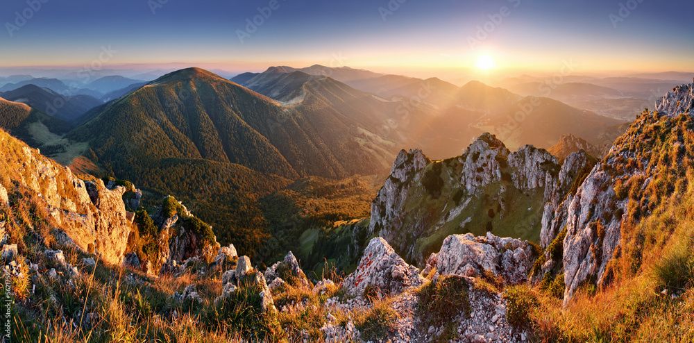Fototapeta premium Slovakia mountain peak Rozsutec