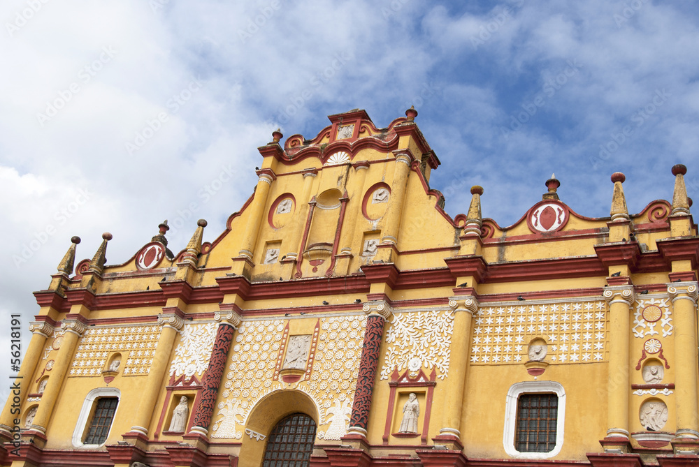 Cathedral in San Cristobal de las Casas, Chiapas