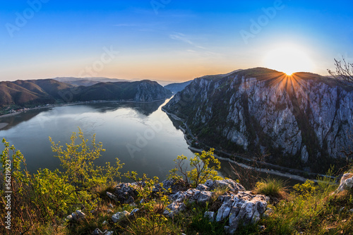 Quadro su tela The Danube Gorges