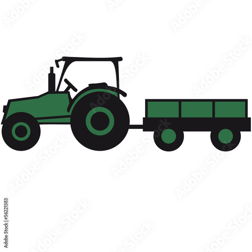 Tractor With Trailer