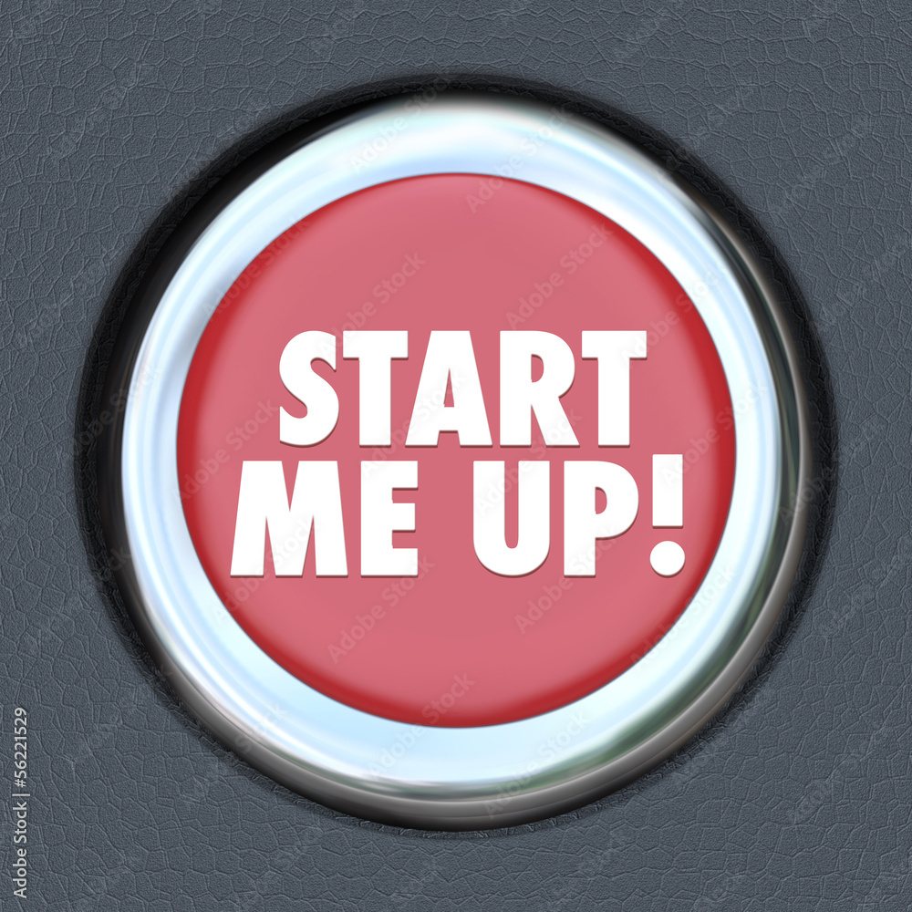 Start Me Up Car Starting Button Engine Excitement Arousal Start Me Up Car Starting Button Engine Excitement Arousal