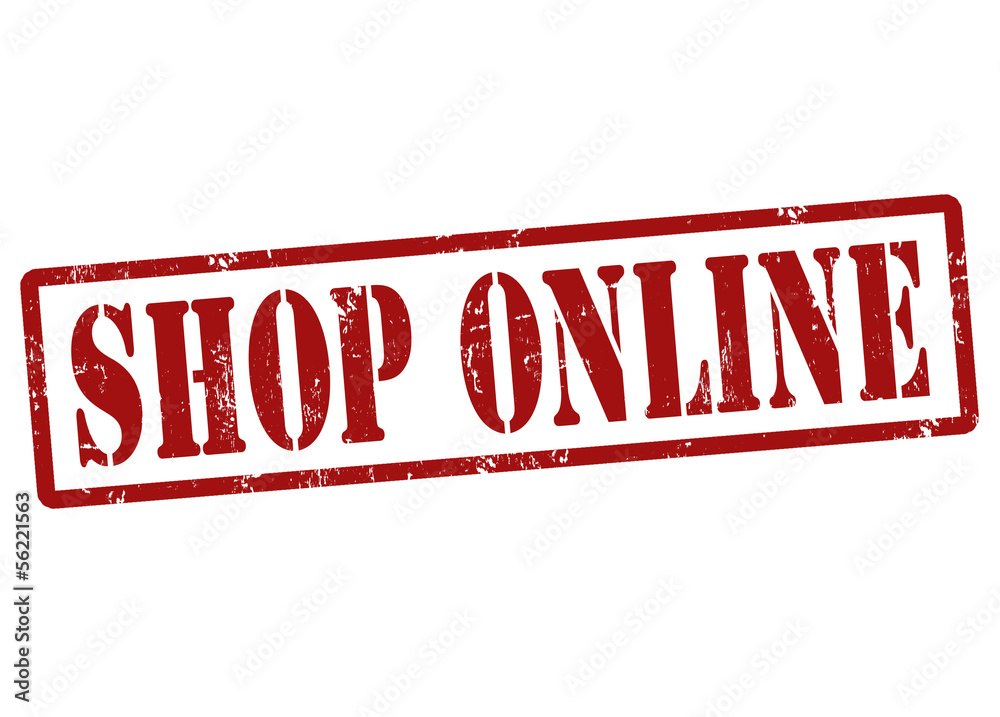 Shop Online stamp