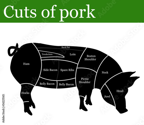 Cuts of pork