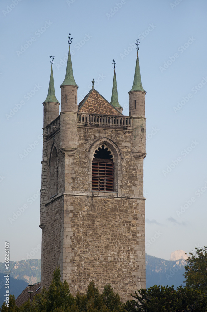 The All Saints Church in Vevey, Switzerland